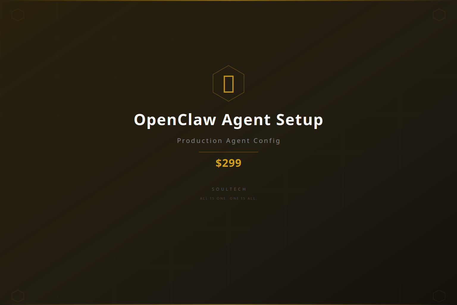 OpenClaw Agent Setup